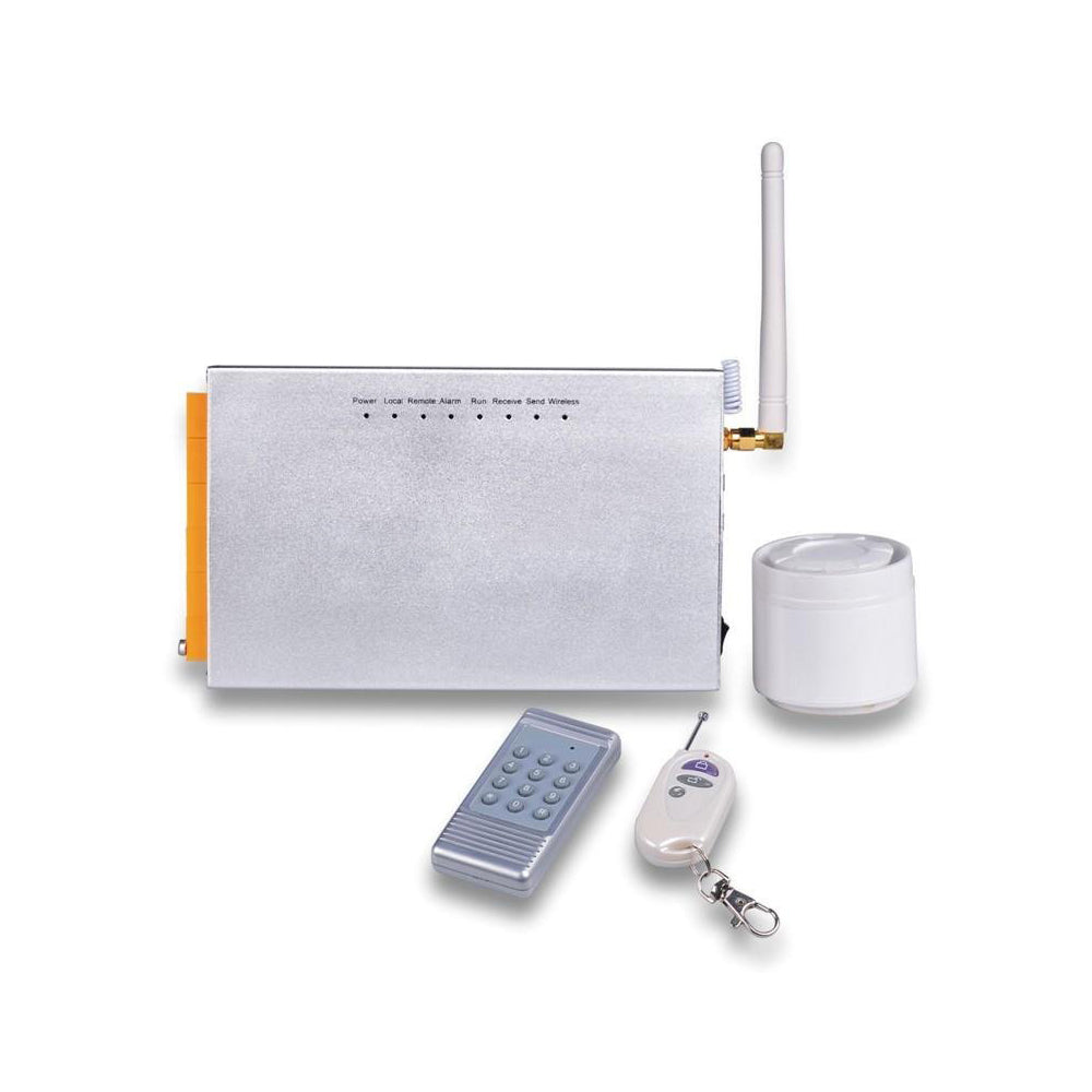 Alarma GSM de 10 zonas – Inalámbrica / Cableada – GSM030