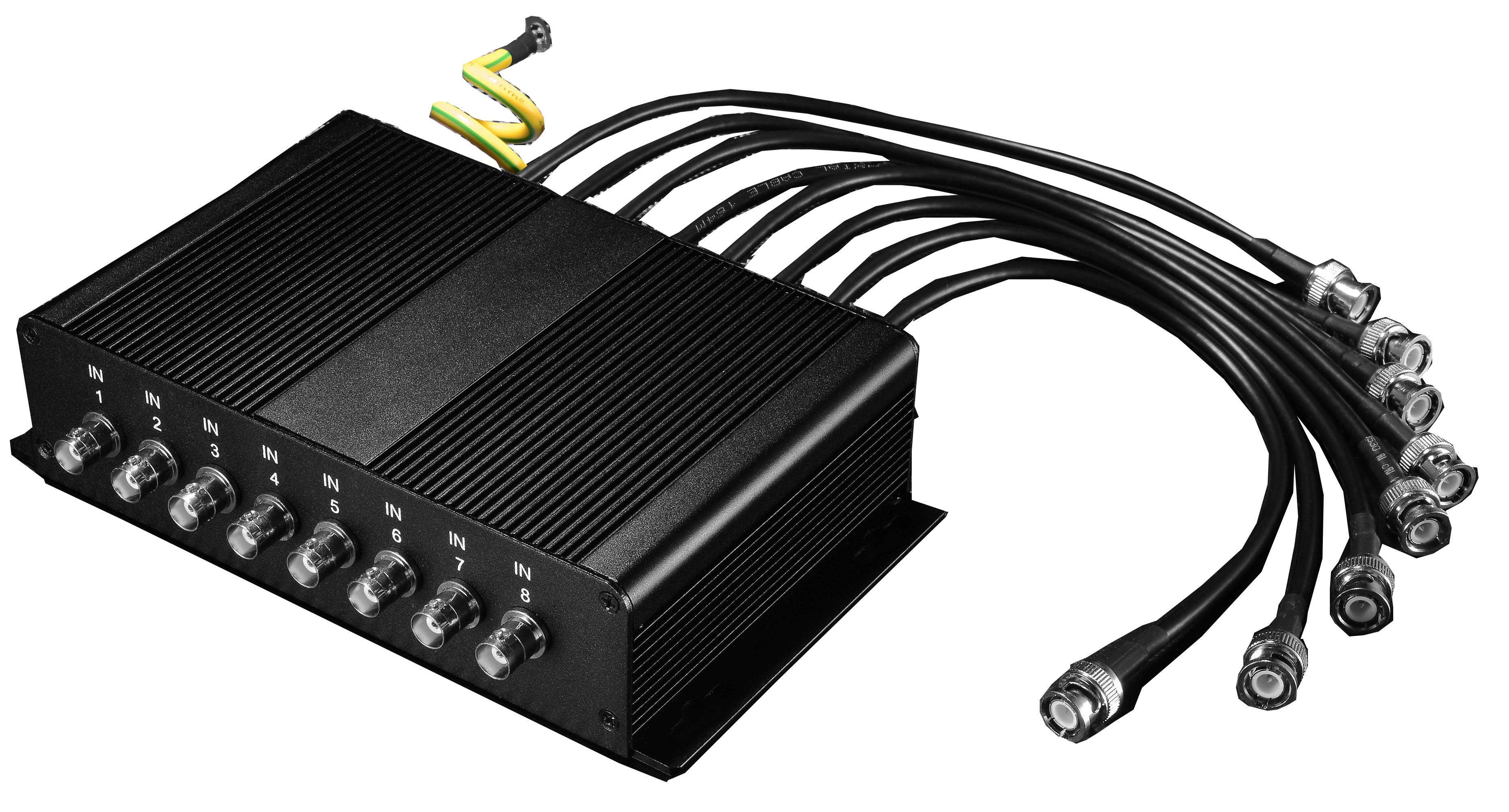 Protector de 8 canales contra sobretensiones