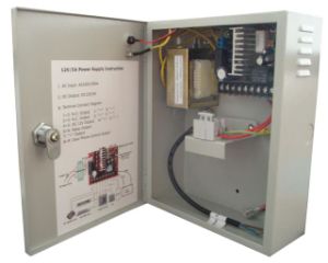 Fuente de poder tipo caja con respaldo de batería y salida de 12Vdc 5A – CV-PSU1205T
