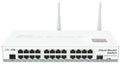 Cloud Router Switch con punto de acceso inalámbrico de 2;4 GHz; 24 puertos CRS125-2HND