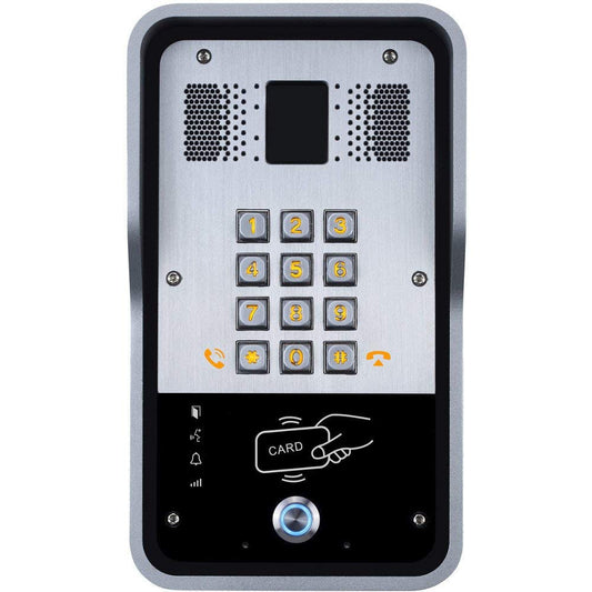 Estación de puerta SIP, voz HD, relé, RFID, IP65, IK10 – i23s Fanvil