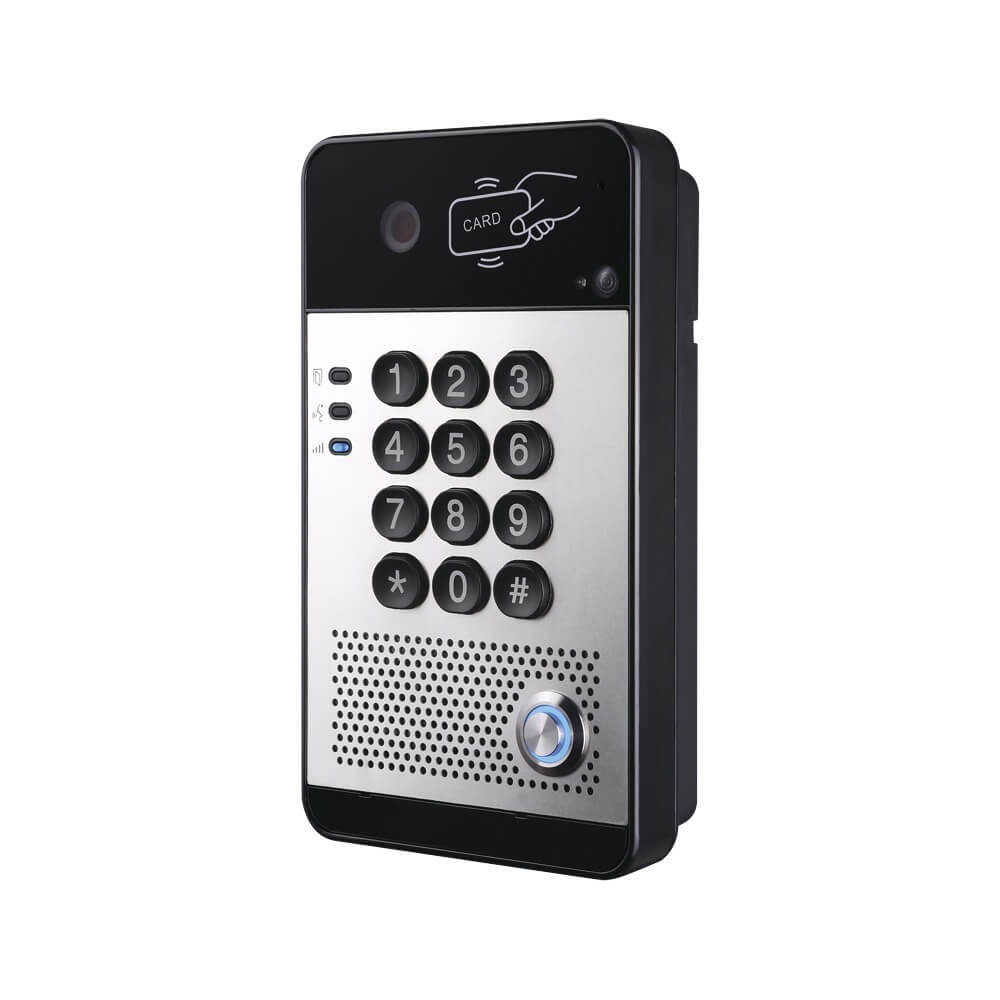 Video portero IP, 2 cuentas SIP, PoE, Voz y Video en HD, módulo RFID - Fanvil i30