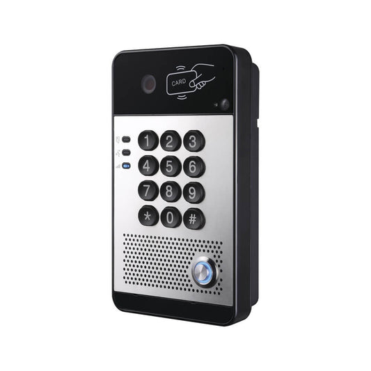 Video portero IP, 2 cuentas SIP, PoE, Voz y Video en HD, módulo RFID - Fanvil i30