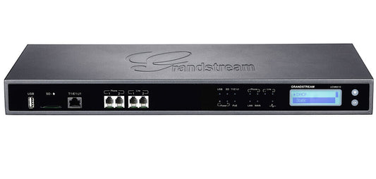 Central IP, soporta 2000 usuarios, 200 llamadas concurrentes, 2 FXS, 2 FXO, 2 Gigabit con PoE+ integrado – UCM6510 Grandstream