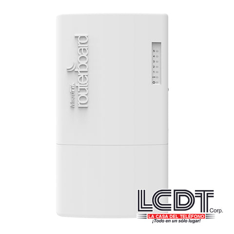 Router con 5 puertos SFP, de exterior – CRS105-5S-FB (FiberBox) Mikrotik