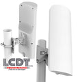 Antena Sectorial 120º, 15dBi, 5Ghz, Gigabit, SFP – RB921GS-5HPacD-15S (mANTBox 15s) Mikrotik