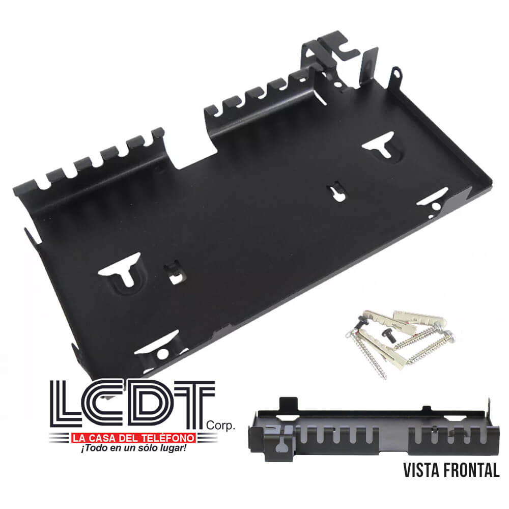Soporte de pared con protección para cables compatible con RB2011 – RBWMK (RB2011-H) de Mikrotik