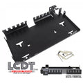 Soporte de pared con protección para cables compatible con RB2011 – RBWMK (RB2011-H) de Mikrotik