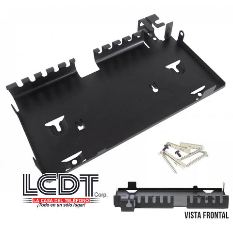 Soporte de pared con protección para cables compatible con RB2011 – RBWMK (RB2011-H) de Mikrotik