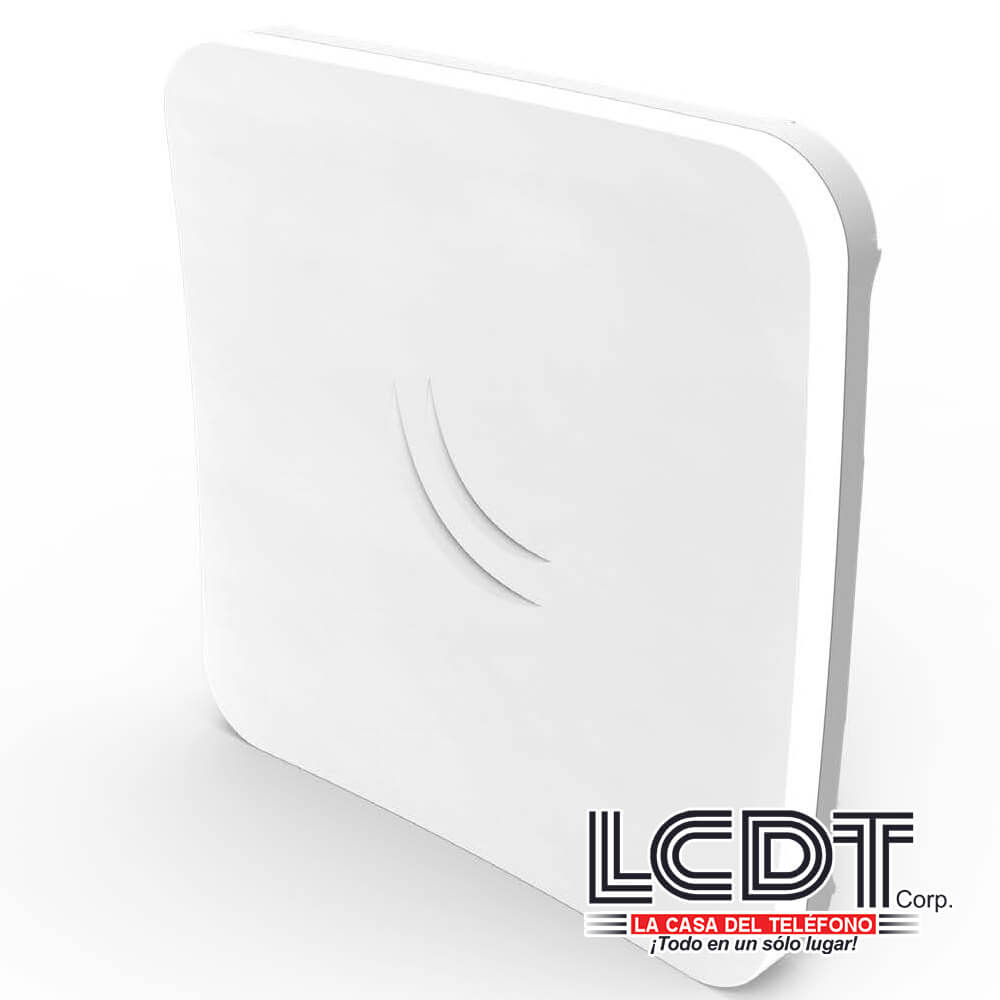 CPE/Backbone con antena integrada de 16dBi en 5Ghz, Gigabit, 256MB RAM, de exterior – RBSXTsqG-5acD (SXTsq 5 ac) Mikrotik