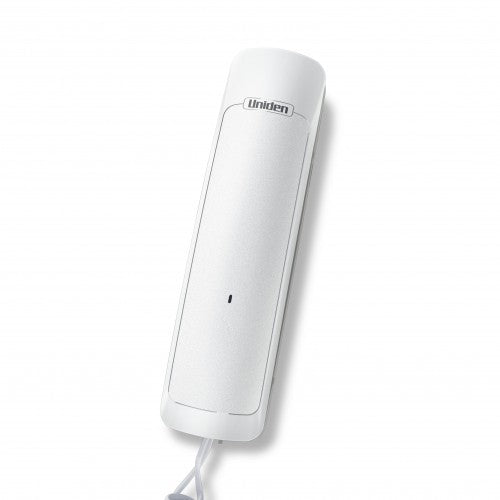 Teléfono Uniden CE8102 de pared en color blanco con teclas grandes