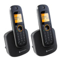 Combo de 2 teléfonos inalámbricos con pantalla y altavoz Motorola D1002