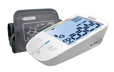 Monitor digital de presión arterial de brazo con pantalla grande – Uniden AM2303