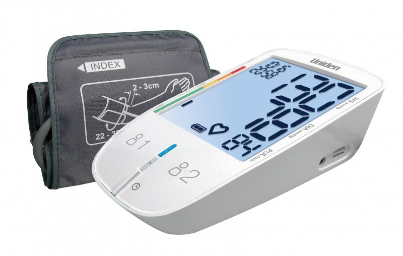 Monitor digital de presión arterial de brazo con pantalla grande – Uniden  AM2303 en Panamá– LA CASA DEL TELEFONO