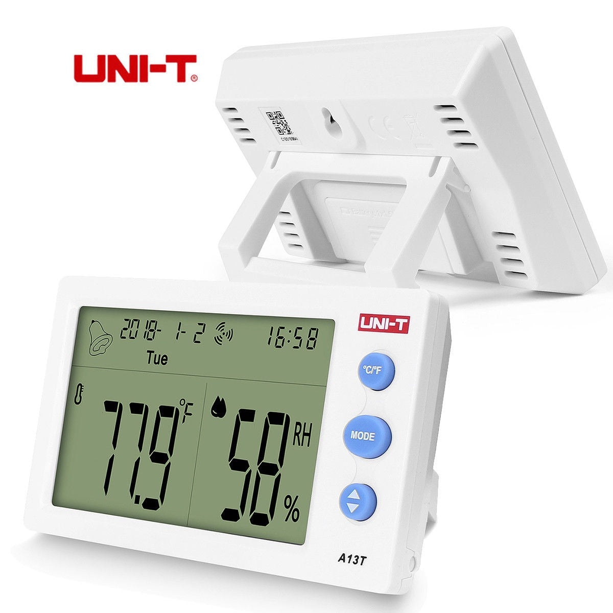 Panamá Reloj De Pared Con Medidor De Temperatura Y Humedad Medidor