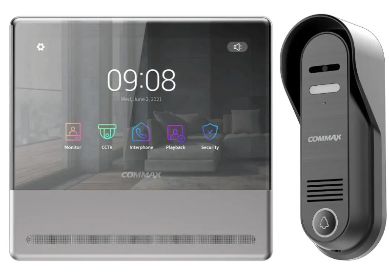 Kit de Video portero con Monitor de 7” y Cámara – CV-VDK803A Videoportero  en Panamá– LA CASA DEL TELEFONO