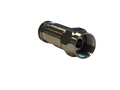 Conector F de compresión macho para cable RG-59, 75 Ohmios, para uso en intemperie – Quest COM-1359