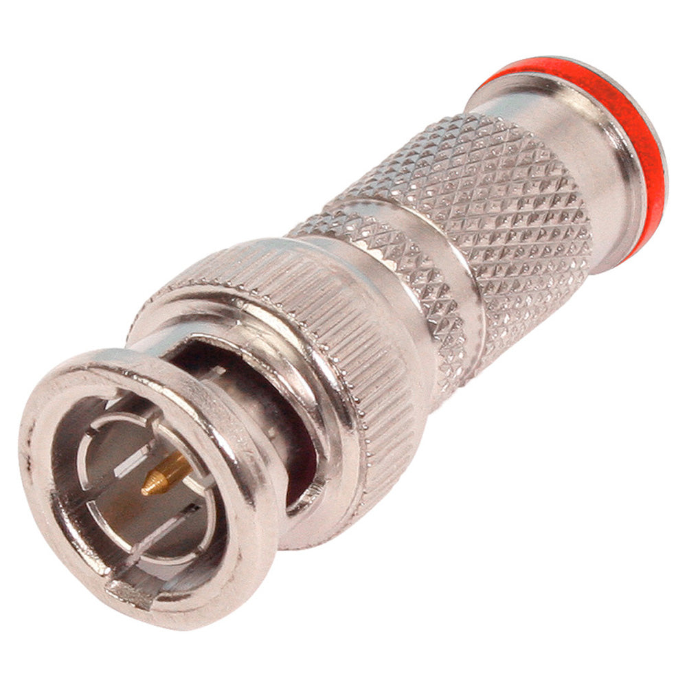 Conector BNC de compresión macho para cable RG-59, 75 ohms, para uso en intemperie – COM-2059 Quest