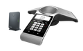 Teléfono IP inalámbrico DECT Yealink CP930W-Base para Sala de Conferencia, incluye estación Base W60B, soporta hasta 8 cuentas SIP