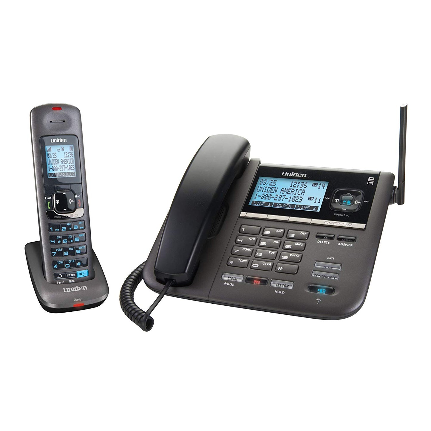 DECT4096 – Combo de Teléfono Alámbrico – Inalámbrico