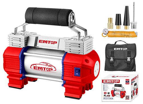 Compresor de aire portátil para carro 12V de 120psi, “Heavy-Duty” – EMTOP EAAC4501