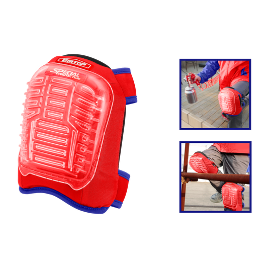 Rodillera de seguridad con carcasa de PVC - EMTOP EKPT0201