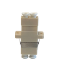 Adaptador de fibra óptica dúplex LC/UPC multimodo - LCDT FALC2M