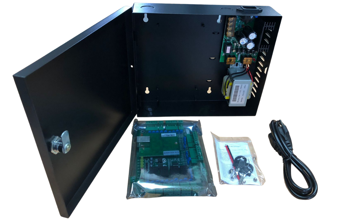 Panel controlador de acceso, 2 puertas, comunicación por TCP/IP  – Junson JS-8820T