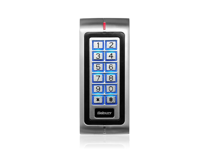 Control de acceso antivandálico con lector de tarjetas, soporta hasta 1000 usuarios – K2 Sebury