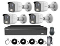 Kit de Seguridad: DVR 4CH + 4 Cámaras bala antivandálica IP67 de 5MP – KT-BMSAAD50 Longse
