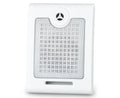 Bocina de pared de 15W, línea de 100V, para Sistemas de música ambiental y de voceo, en color blanco – LBG-502B-WH