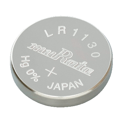 Batería alcalina tipo botón LR1130 de 1.5V marca Murata