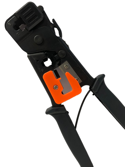Pinza de crimpeo para conectores RJ45, RJ12, RJ11 – CV-RJTL003