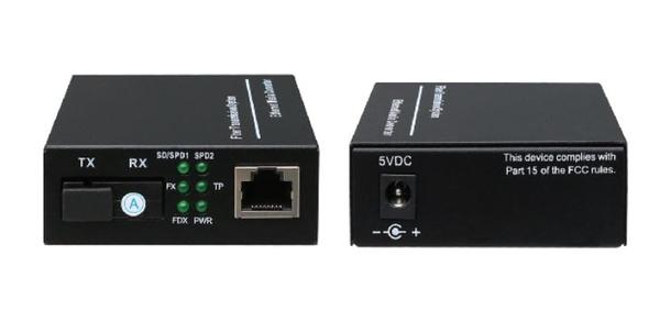 Convertidor de medios de fibra óptica, 1 puerto gigabit ethernet – POE108GM-A hasivo