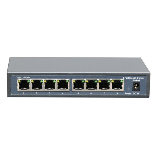 Switch de 8 puertos Gigabit ethernet RJ45 – SW1008MX hasivo