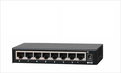 Switch de 8 puertos 10/100M ethernet RJ45 – SW108FE hasivo