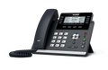 Teléfono IP Yealink SIP-T43U con 12 cuentas SIP, 2 puertos Gigabit, PoE, audio HD