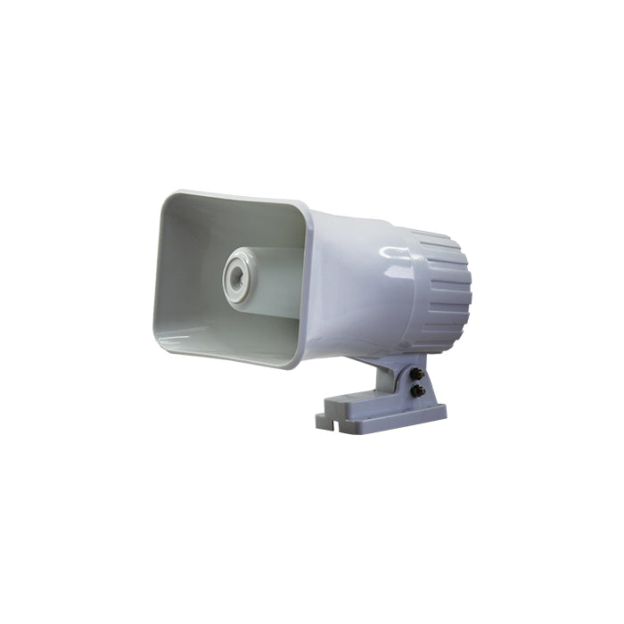 Bocina tipo trompeta de 30W en color blanco, para Voceo y Sistemas PA  – THD-5080