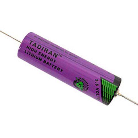 Batería AA de litio 3.6V 2400mAh con terminales de soldar en ambos extremos – Tadiran TL-5903/P