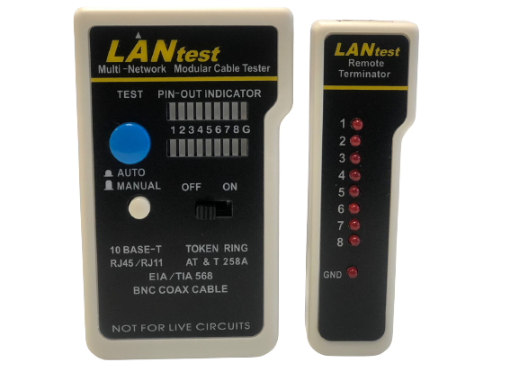 Probador de cable de red ( LAN TESTER ) - TNTC08
