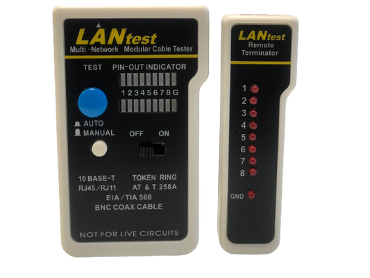 Probador de cable de red ( LAN TESTER ) - TNTC08