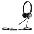 Diadema Profesional con micrófono Yealink UH36, conexión por puerto USB ó plug de 3.5mm, Certificado para Microsoft Teams, Google Meet, Google Voice
