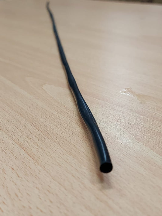 Tubo de PVC termoencogible negro con diámetro de 5mm.  Color negro – HS-4.5