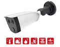 Cámara termográfica IP para medir temperatura corporal; detección simultánea de hasta 20 ~ 30 individuos, IP66 – YC-9288