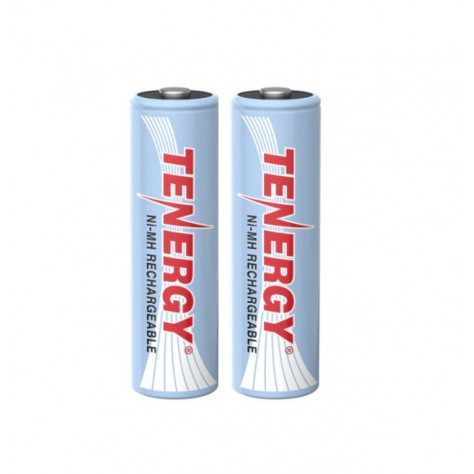 Paquete con 2 baterías recargables Ni-mh tamaño AA de 2500mAh