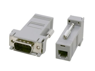 Adaptador DB9 Hembra a RJ45 8P8C – Quest NMA-8209 Gris - LA CASA DEL TELEFONO