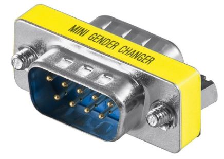Adaptador DB9 Macho a Macho Quest NGC-1011 – Gender Changer Serial - LA CASA DEL TELEFONO