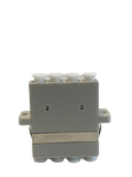 Adaptador de fibra óptica quad LC/UPC multimodo - LCDT FALC4M