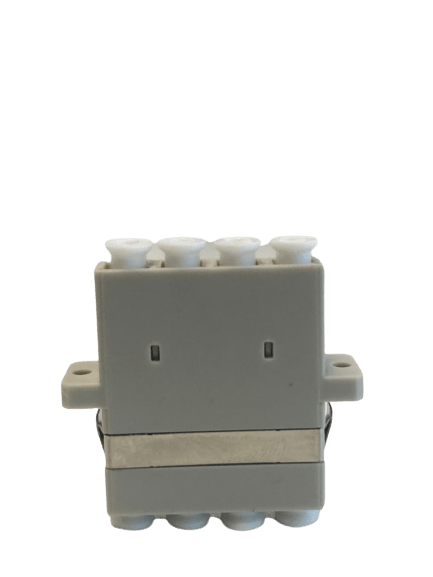 Adaptador de fibra óptica quad LC/UPC multimodo - LCDT FALC4M - LA CASA DEL TELEFONO