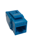 Keystone Jack modular CAT6 en color azul, 110 & Krone – Kuwes AKJ8-C6-US/BL